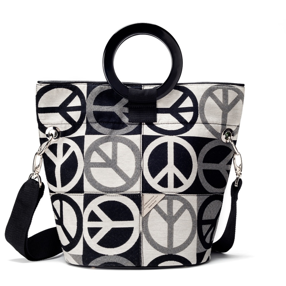 Peace Sign Handbag by LBPC